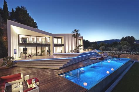 Luxurious Design Led Villa In Son Vida Palma Mallorca Adelto