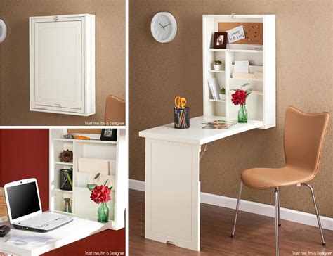 Wall Mounted Fold Down Desk These 18 Diy Wall Mounted Desks Are The