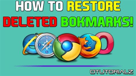 By default, chrome saves your recent browsing history. How To RESTORE DELETED BOOKMARKS on GOOGLE CHROME or "Any ...