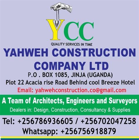 Yahweh Construction Company Limited Home