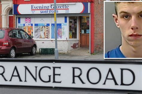 middlesbrough knifeman jailed over grange road shop robbery teesside live