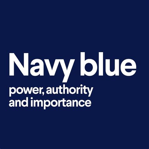 What Does The Color Navy Blue Mean 99designs