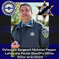 Protecting the Blue on Twitter: "1/2 RIP. Louisiana Detective Sergeant ...