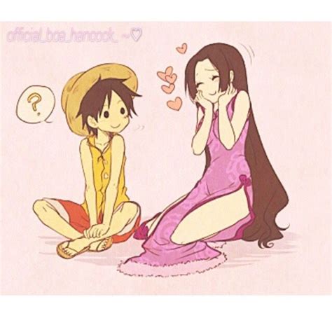 One Piece One Piece Comic Luffy And Hancock One Piece Luffy