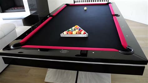 Ultra Modern Pool Table Contemporary Pool Tables Youtube