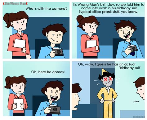 The Wrong Man - Birthday Suit