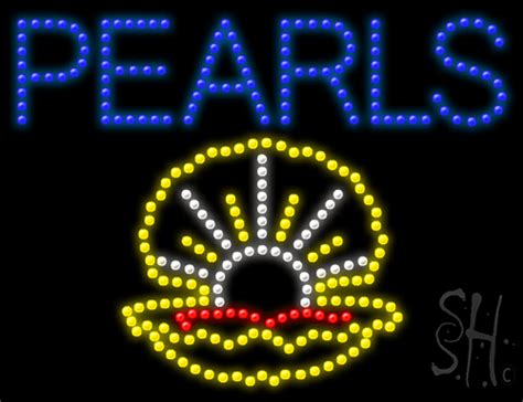 Pearls Animated Led Sign Business Led Signs Everything Neon
