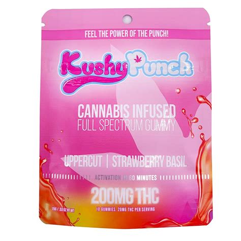 Kushy Punch Gummies Uppercut Foli Farms Llc Cannabis