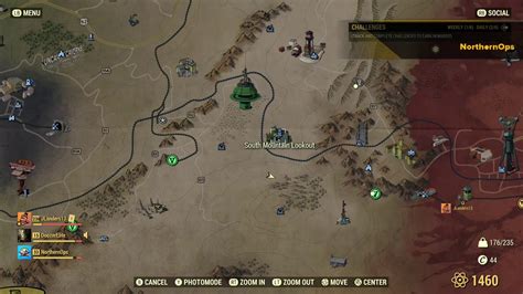 Fallout Deposit Locations Map