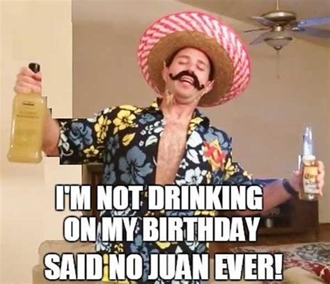 Funny Birthday Alcohol Memes