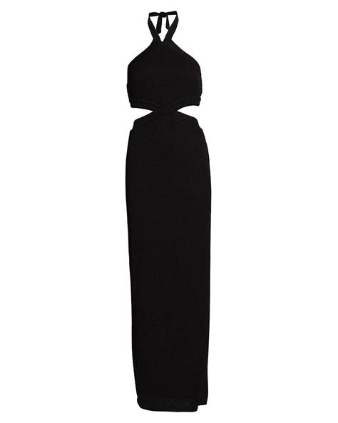Rumer Cassidy Cutout Maxi Dress In Black Lyst