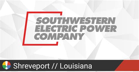 Southwestern Electric Power Outage In Shreveport Louisiana Current