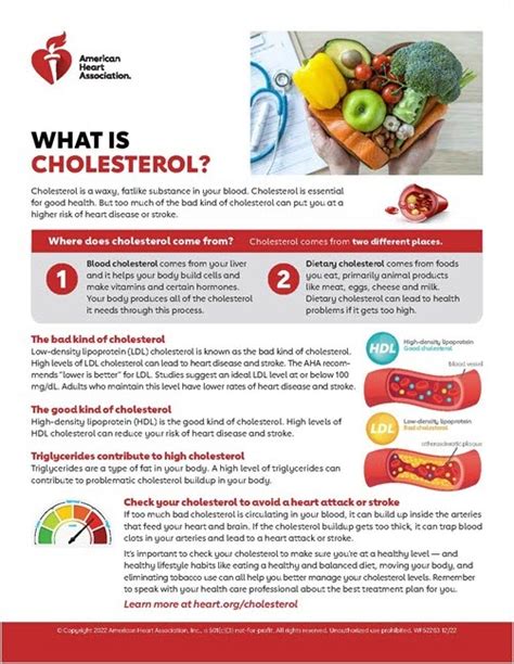 What Is Cholesterol American Stroke Association
