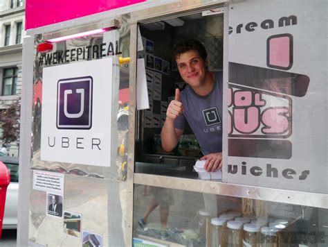 Ubers On Demand Ice Cream Truck Visits The Verge The Verge