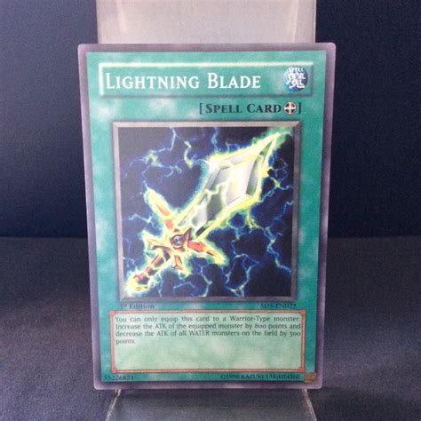 Lightning Blade Sd5 En022 English 1st Edition Excellent Tcgx