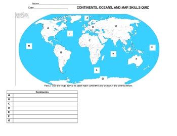 Instantly play online for free, no downloading needed! Continents and Oceans Quiz by Lauren Cardillo | Teachers ...