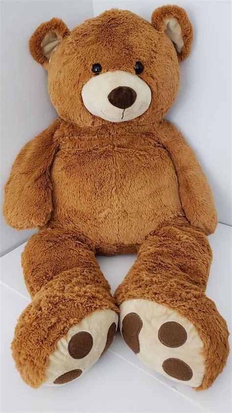Toys R Us Jumbo Extra Large Brown 2014 Plush 43 Stuffed Animal Teddy