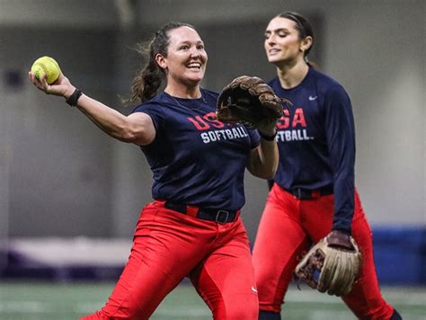 Usa Softball Womens National Team Holds Training Camp In Seattle Ahead