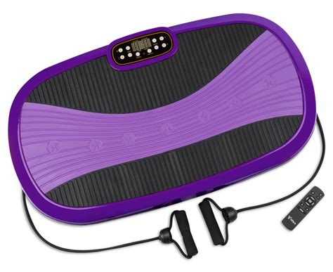 Vibration Machine Multiple Exercise Platform Purple Au