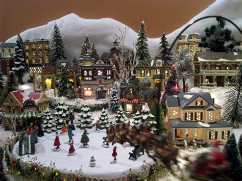 Christmasvillageideas Can You Believe Your Eyes Its Santa And His