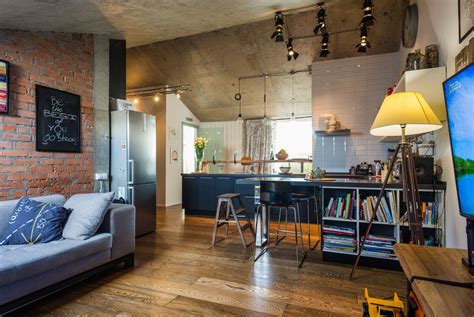 loft studio apartment interior design ideas