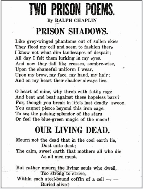 jail poems