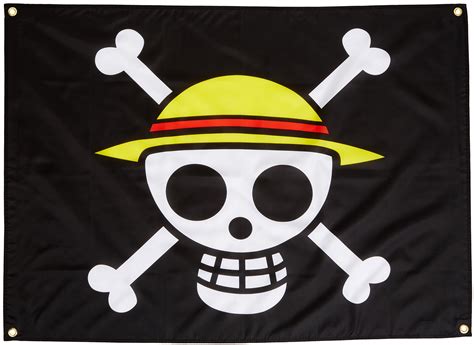 Ge Animation Ge 6468 One Piece Luffys Straw Hat Pirate Flag Multi