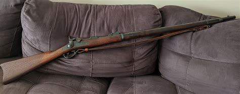 My Us Model 1873 Trapdoor Springfield Made In 1884 Rguns