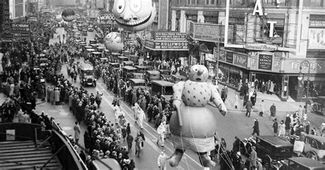 Macy S Thanksgiving Day Parade Through The Years