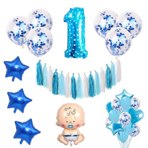 Weigao Girl First 1st Birthday Party Decoration Kids Number Balloons 12