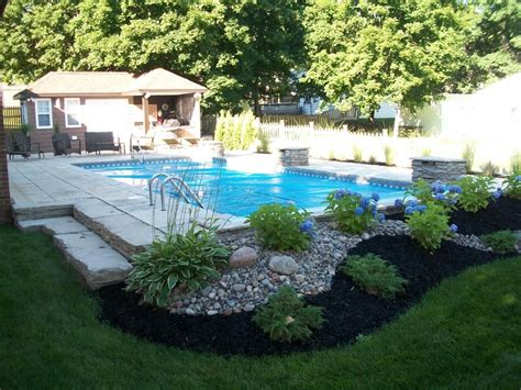 Complete Landscapes Landscaping Around Pool Inground Pool Landscaping