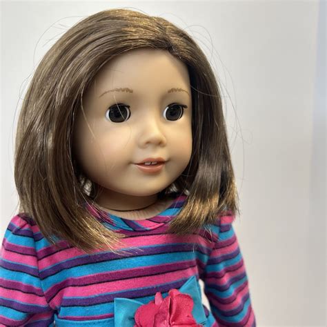 American Girl Truly Me 59 With Stand 18 Doll Brown Hair And Eyes