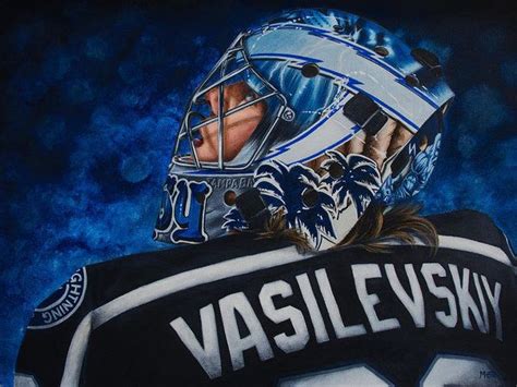 Find the perfect andrei vasilevskiy ice hockey player stock photos and editorial news pictures from getty images. Vasilevskiy Art Print by Marlon Huynh | Art, Art prints ...