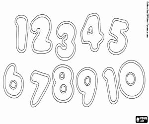 Dibujos De Los Numeros Del 1 Al 10 Para Colorear - heartfeltblurbs
