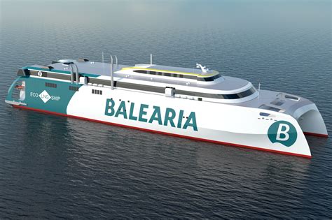 Baleària Builds Worlds First Gas Engine Powered High Speed Catamaran