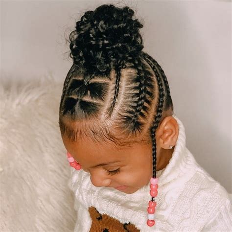 14 Breathtaking Easy Childrens Braids Black Hairstyles