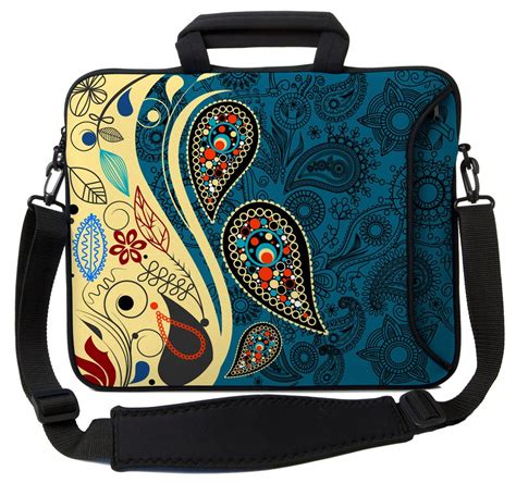 Designer Sleeves Paisley Fashion Executive Case For 14 Inch