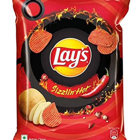 LAYS Lays Potato Chips Sizzlin Hot 50G Cococa E Commerce Private Limited Buy Online Buy