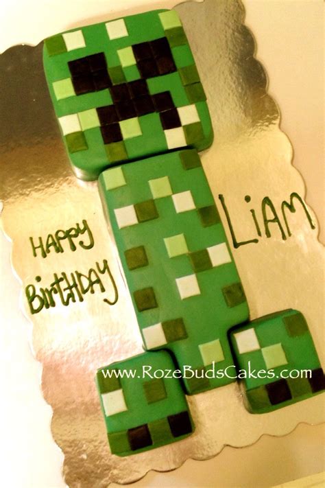Minecraft Creeper Cake Charlotte Nc Flickr