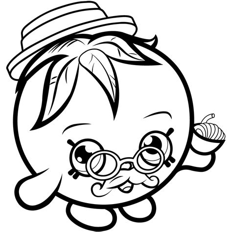 Shopkins limited edition coloring pages. Limited Edition Shopkins Papa Tomato Coloring Page - Get ...