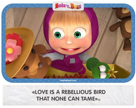 masha and the bear on twitter clever masha sings an aria habanera l amour est un oiseau