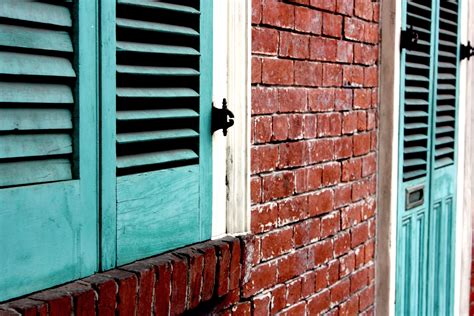 Cartoon cyan house element on a gray brick wall. front door color for red brick | Brick exterior house ...