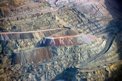 El Chino Open Pit Copper Mine New Mexico John Wark