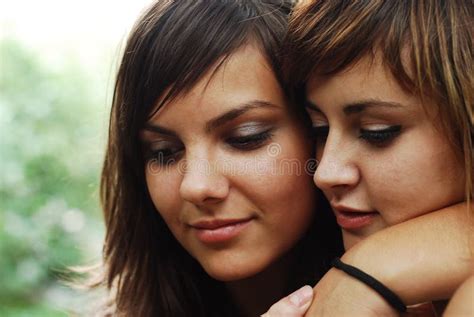 Deux Filles Photo Stock Image Du Girlfriend Lesbianisme