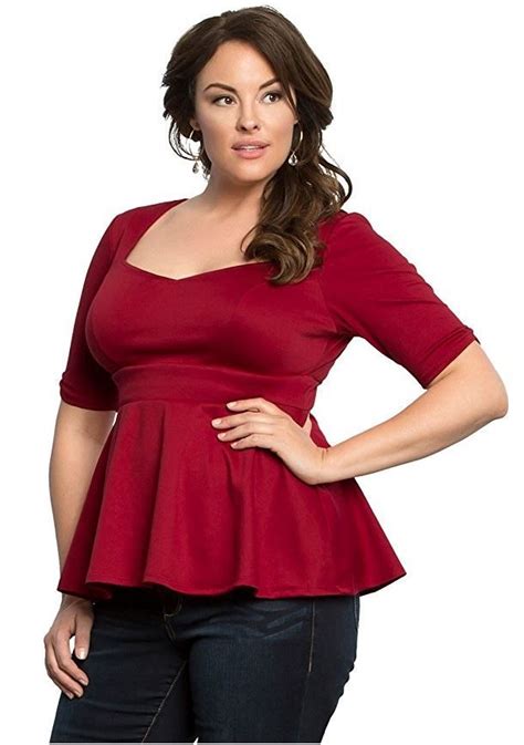 15 Plus Size Outfits With Peplum Tops You Can Wear Too Page 2 Of 15