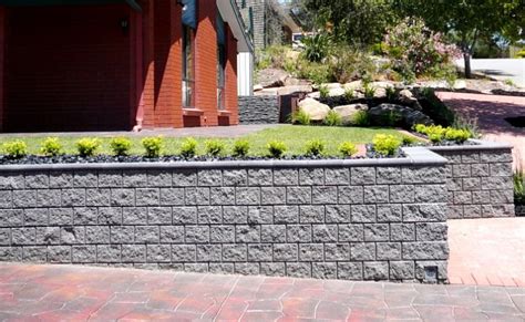 Concrete Retaining Wall Blocks Made From Adelaide Concrete