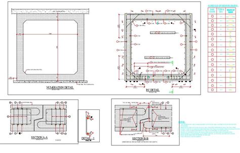 Structural Design Box Culvert Drawing In Dwg File Cad