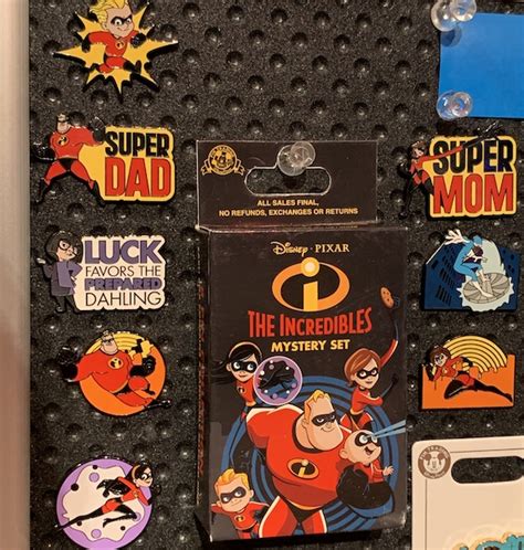 The Incredibles Mystery Pin Collection Disney Pins Blog