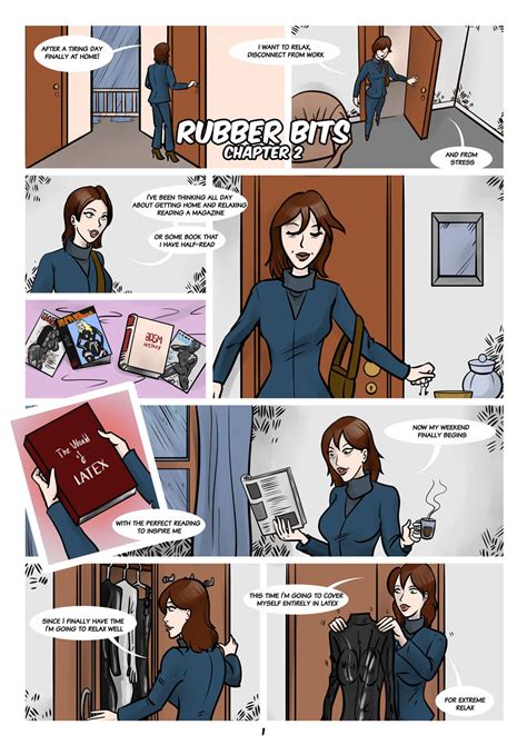 ENGLISH Fetish Porn Comic RUBBER BITS Chapters 1 4 Etsy