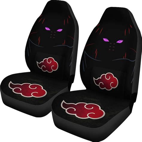 Pain Rinnegan Akatsuki Naruto Car Premium Custom Car Seat Covers Decor